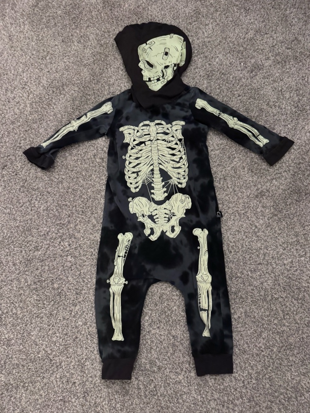 Rags glow in the dark one piece
